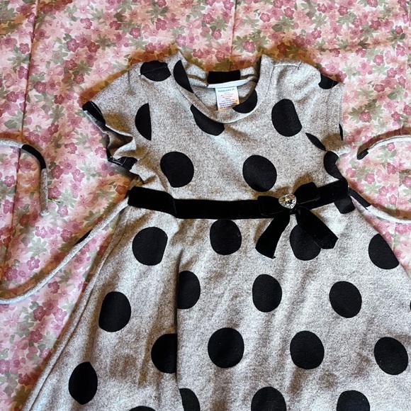 (2for$10) 3T PolkaDot Teeshirt Dress! - Picture 6 of 9